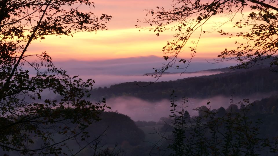 Sonnenaufgang am Hermannsdenkmal